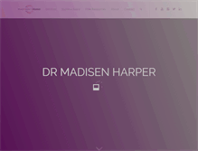 Tablet Screenshot of madisenharper.com